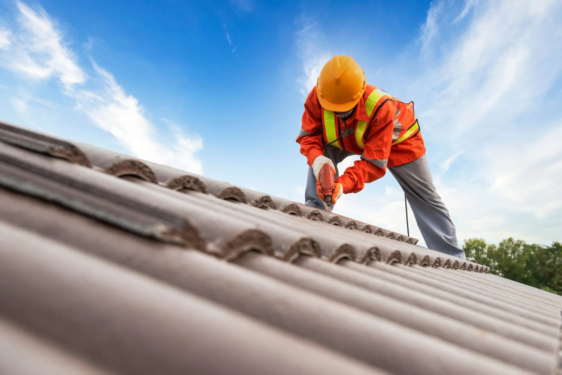Roof tile repairs